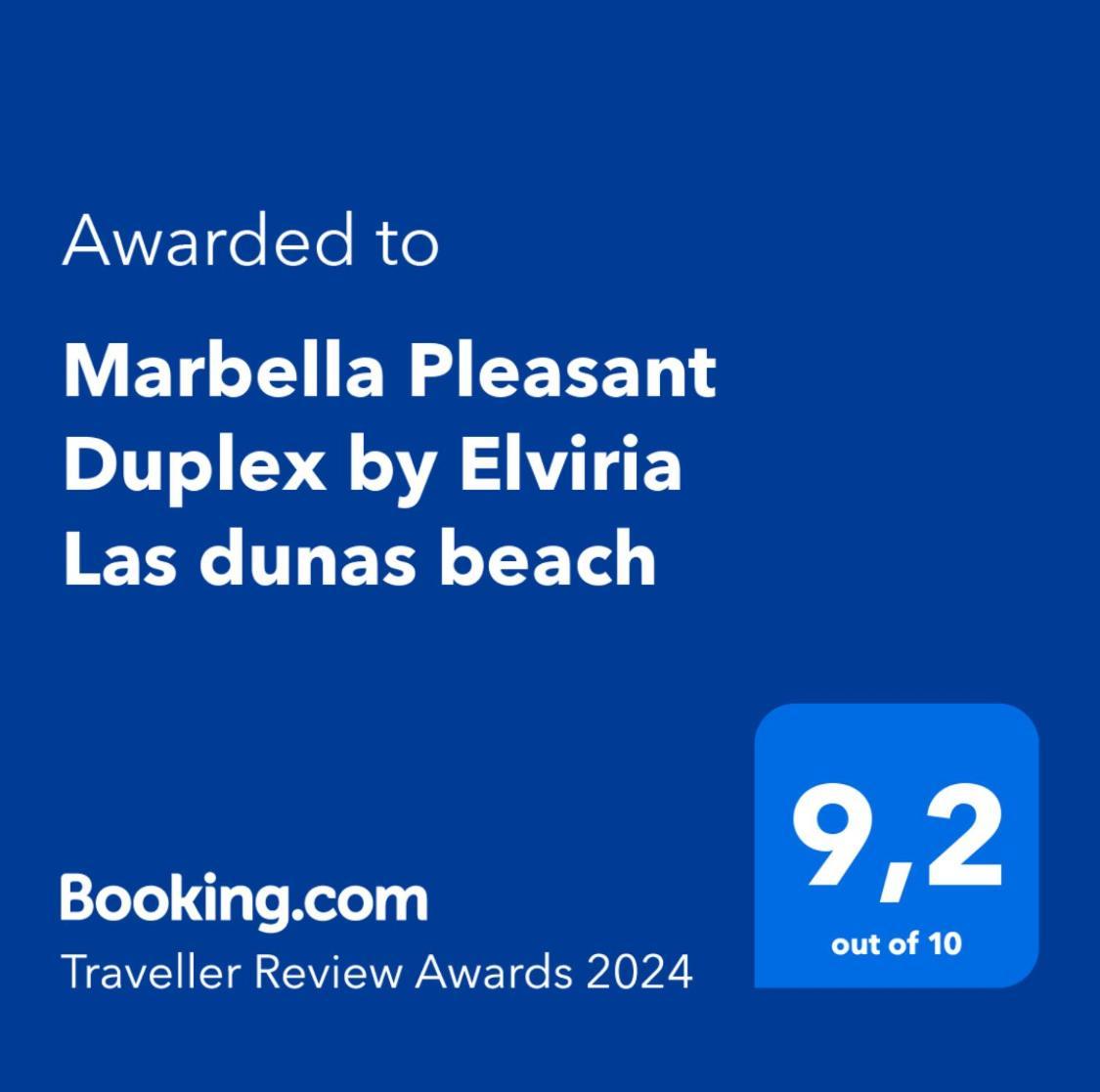 Marbella Pleasant Duplex By Elviria Las Dunas Beach Esterno foto