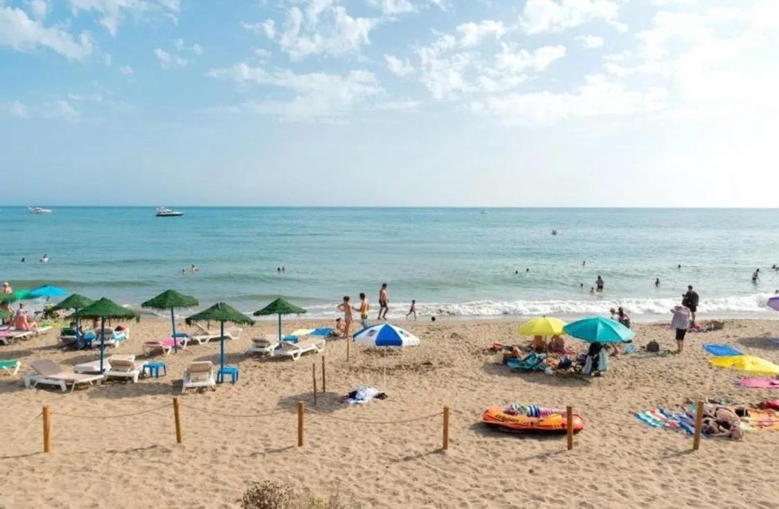 Marbella Pleasant Duplex By Elviria Las Dunas Beach Esterno foto